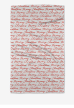 Christmas Greeting Tea Towel