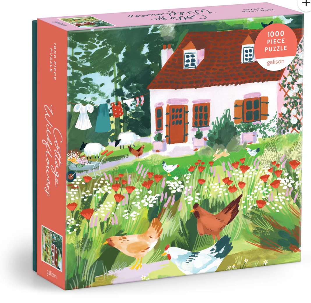 Cottage Wildflowers 1000 Piece Puzzle