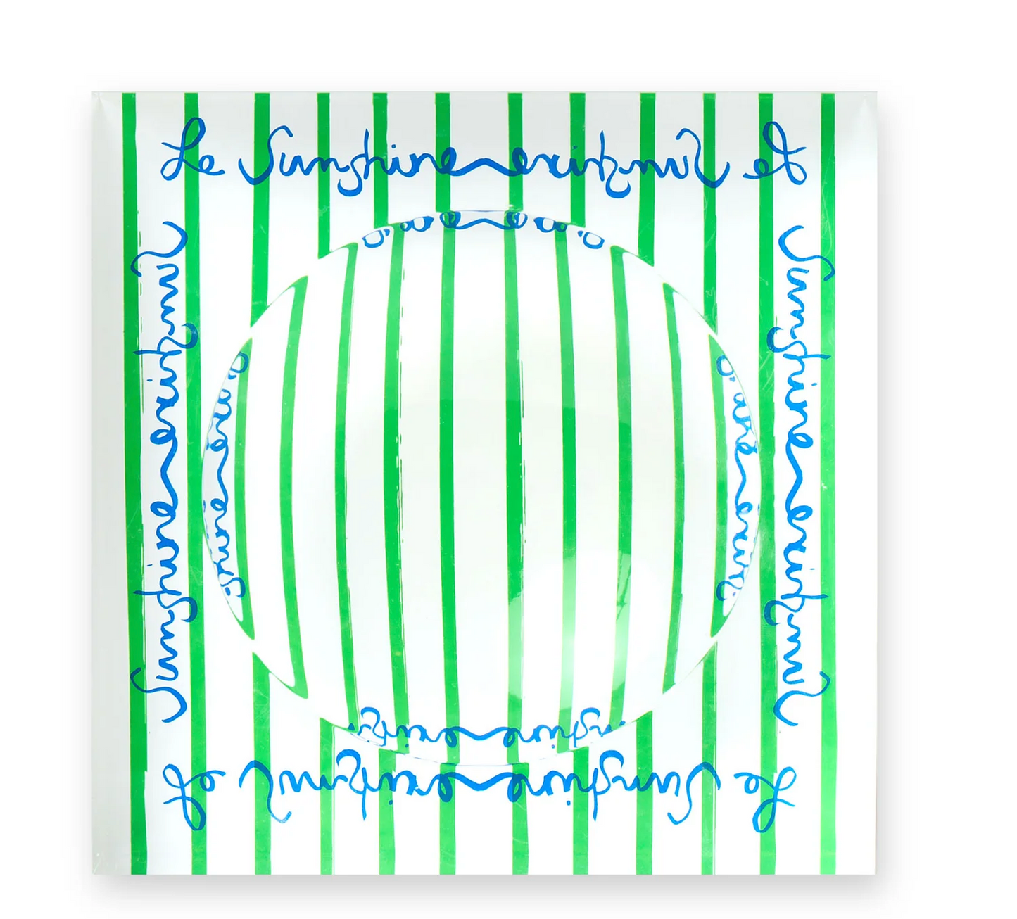 Le Sunshine Stripe Decorative