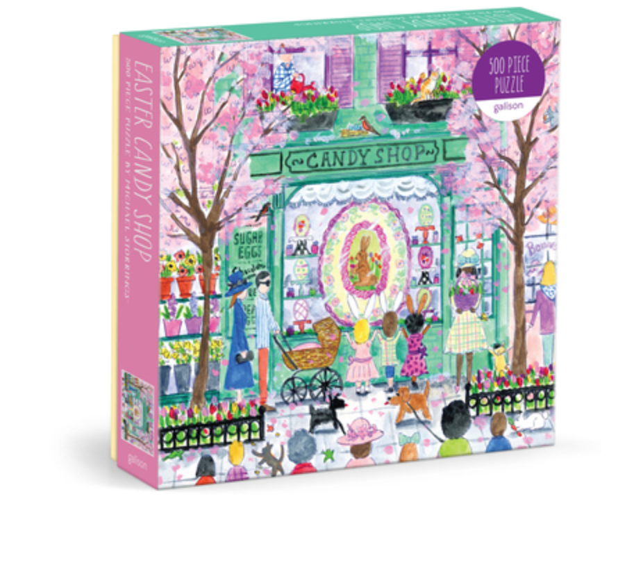 Michael Storrings Easter Candy Shop 500 piece puzzle
