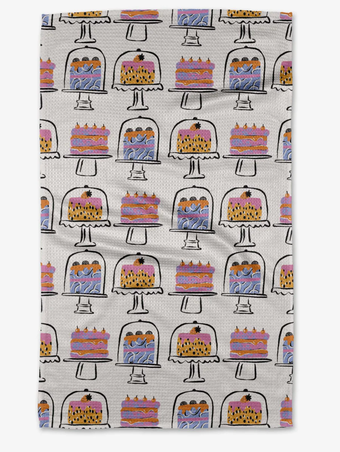 Cakes In the Window Tea Towel