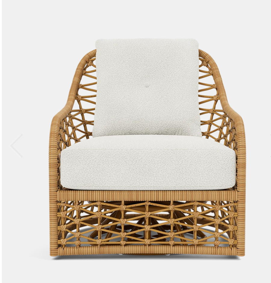 Fran Swivel Indoor Outdoor Lounge Chair