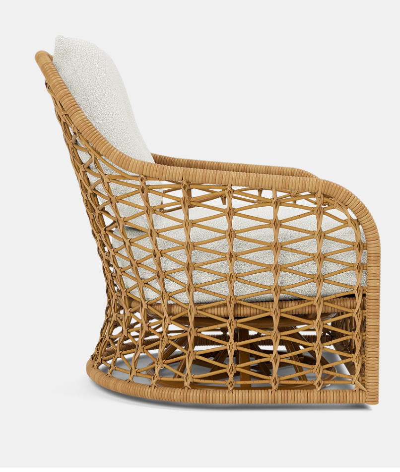 Fran Swivel Indoor Outdoor Lounge Chair