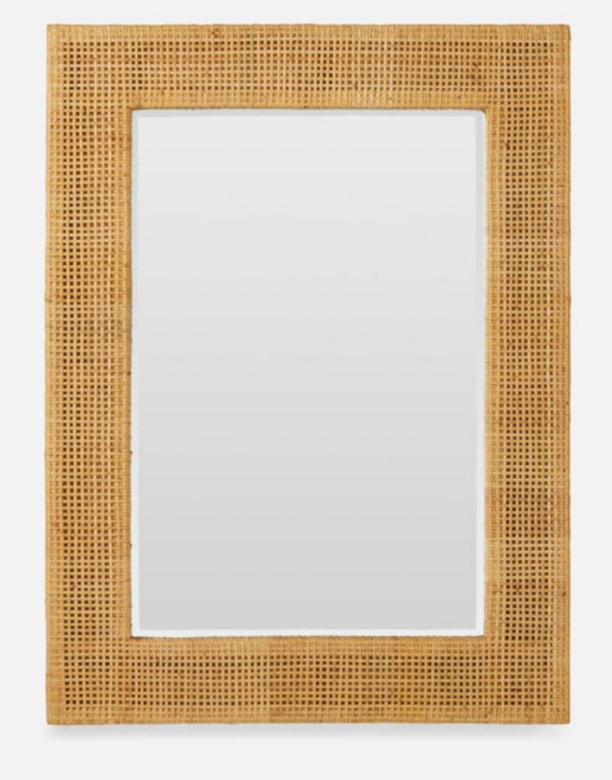 Izzy Rattan Mirror