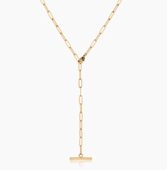 Naomi Toggle Lariat Necklace