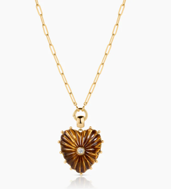 Melanie Tiger's Eye Bail Charm