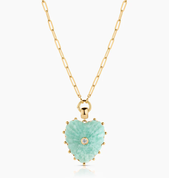 Melanie Amazonite Bail Charm