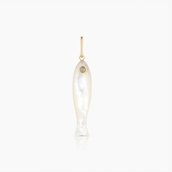 Fish Mother of Pearl Charm