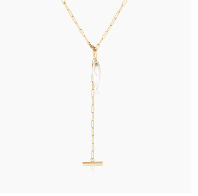 Fish Mother of Pearl Charm