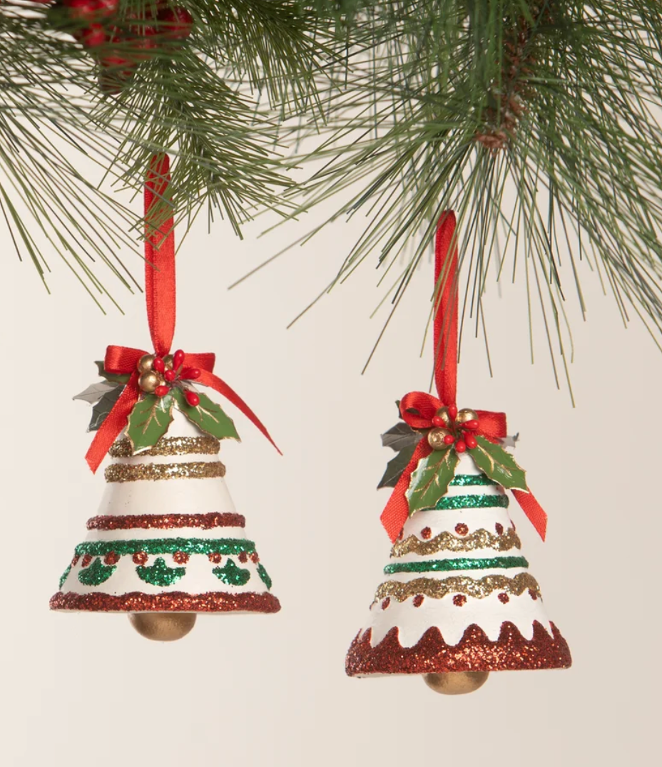 Kitschmas Fun Bell Ornaments