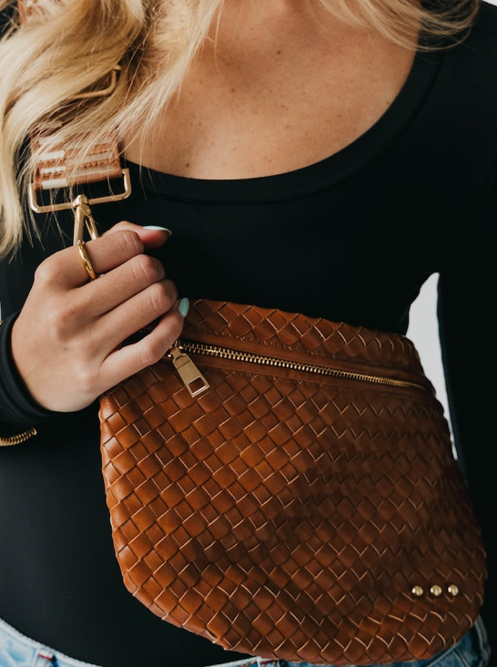 Westlyn Woven Crossbody Bum Bag