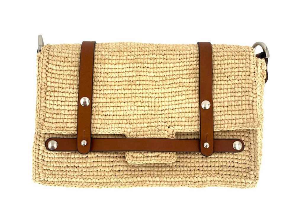 Bihan Natural & Cognac Bag