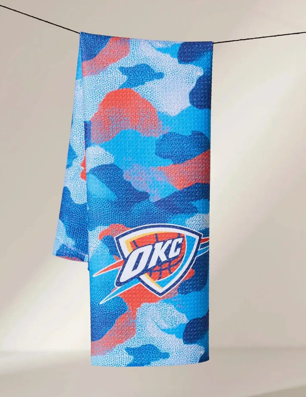 OKC Camo Tea Towel