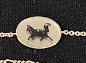 Oval Fox Bracelet