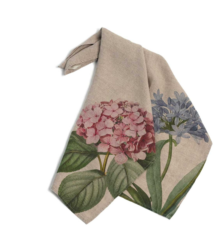 Hydrangea & Agapanthus Kitchen Towels
