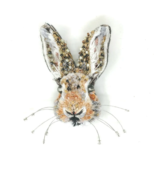 Giant Rabbit Brooch Pin