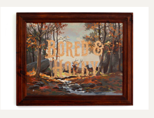 Bored & Horny Original Painting