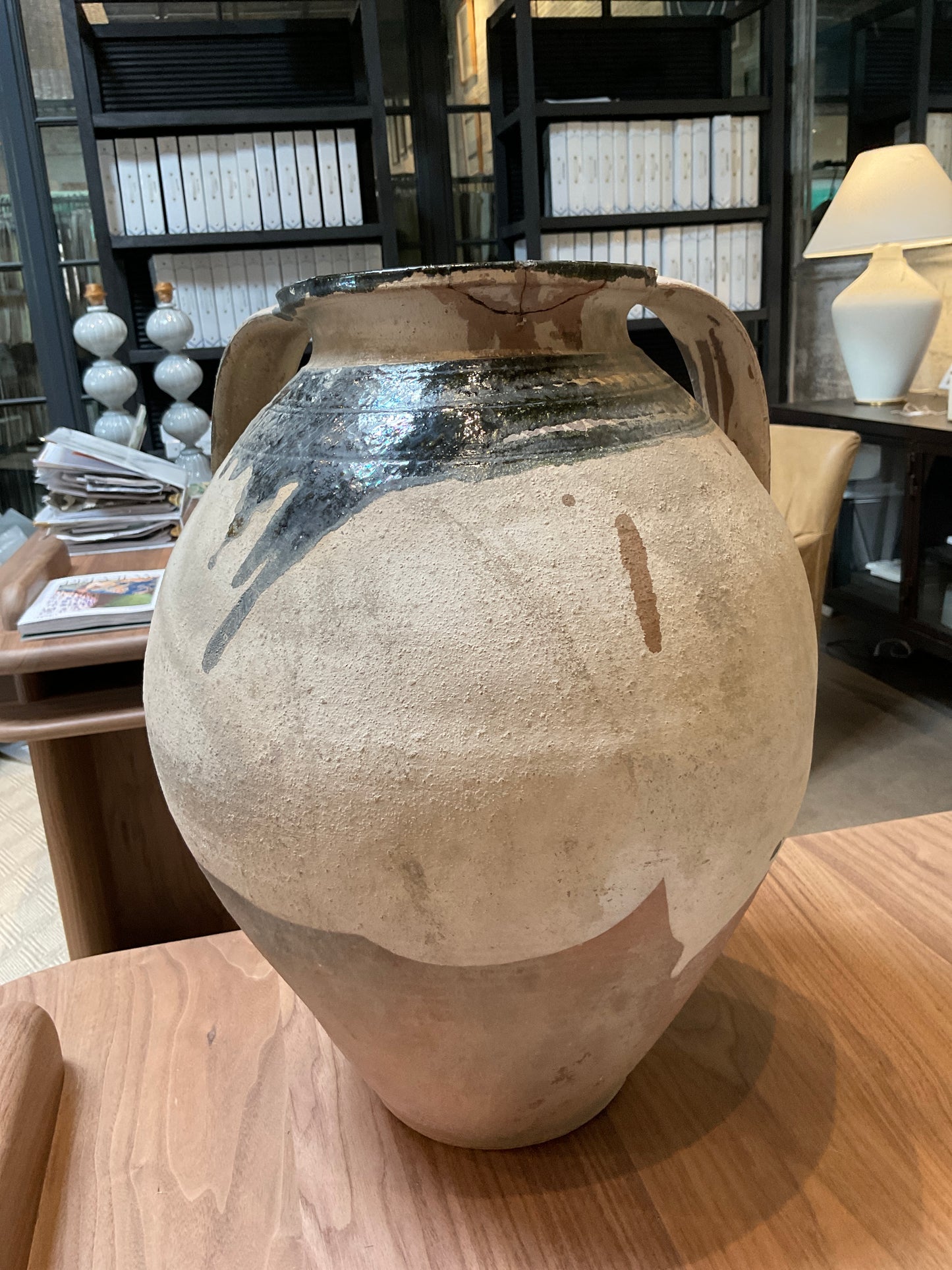 Black Accent Large Jug