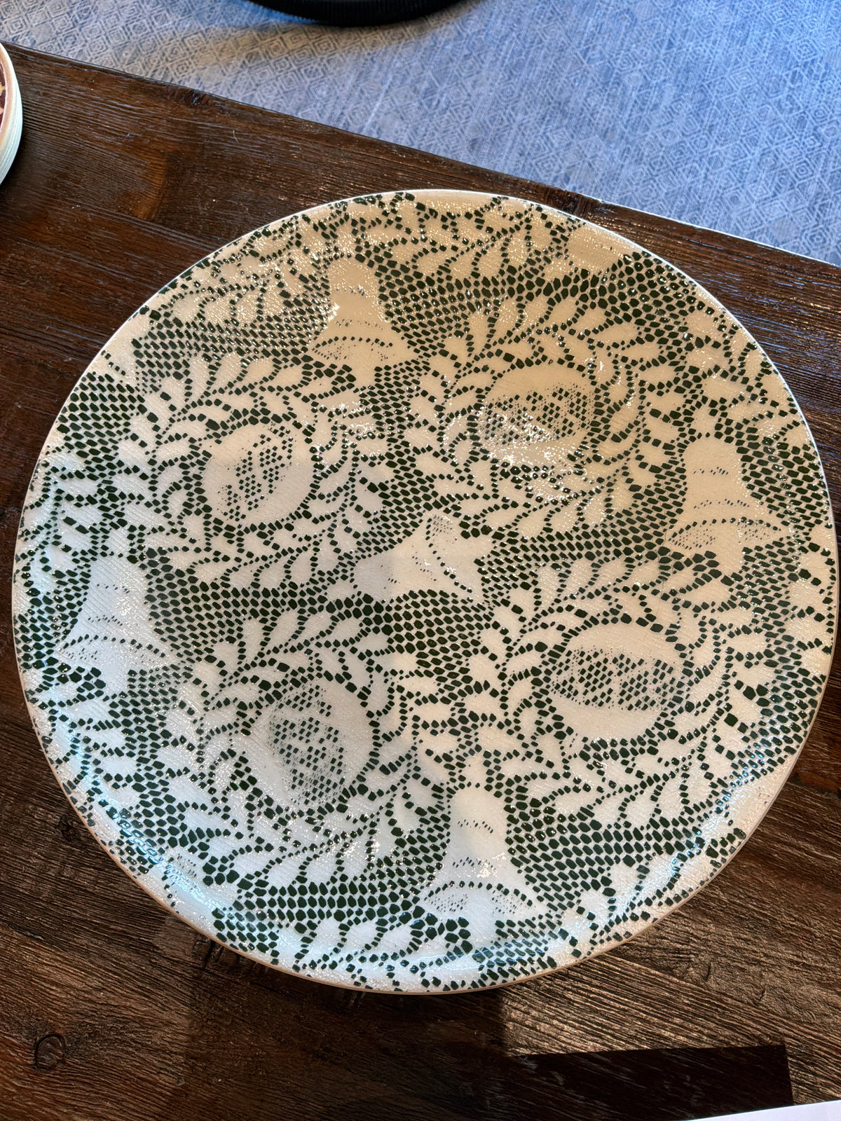 Statement Platter Yuletide Pine