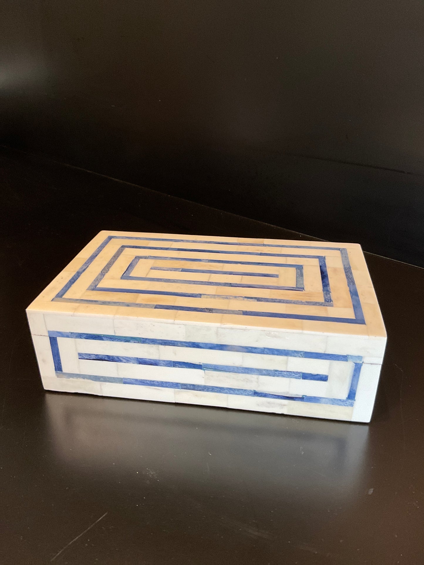 Blue and White Bon Box