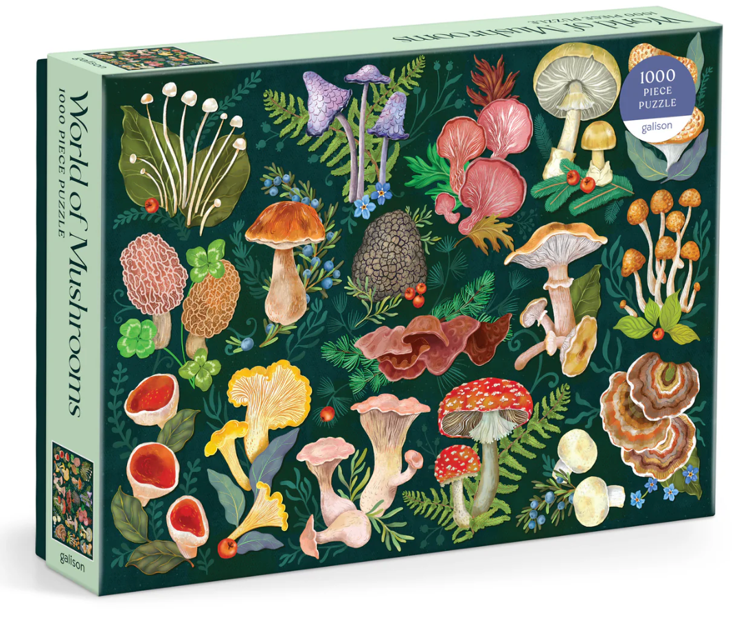 World Of Mushrooms 1000 piece puzzle