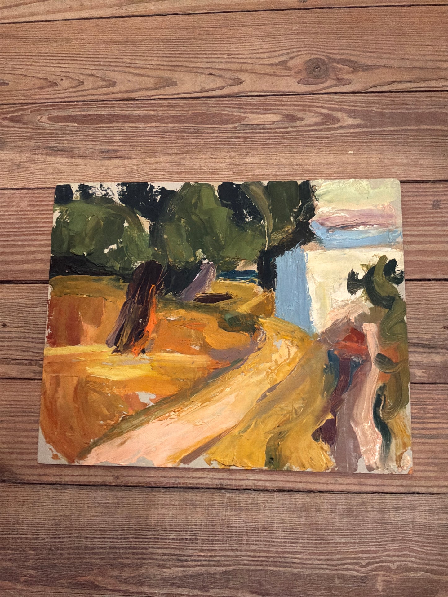 French Lndscape Original Painting