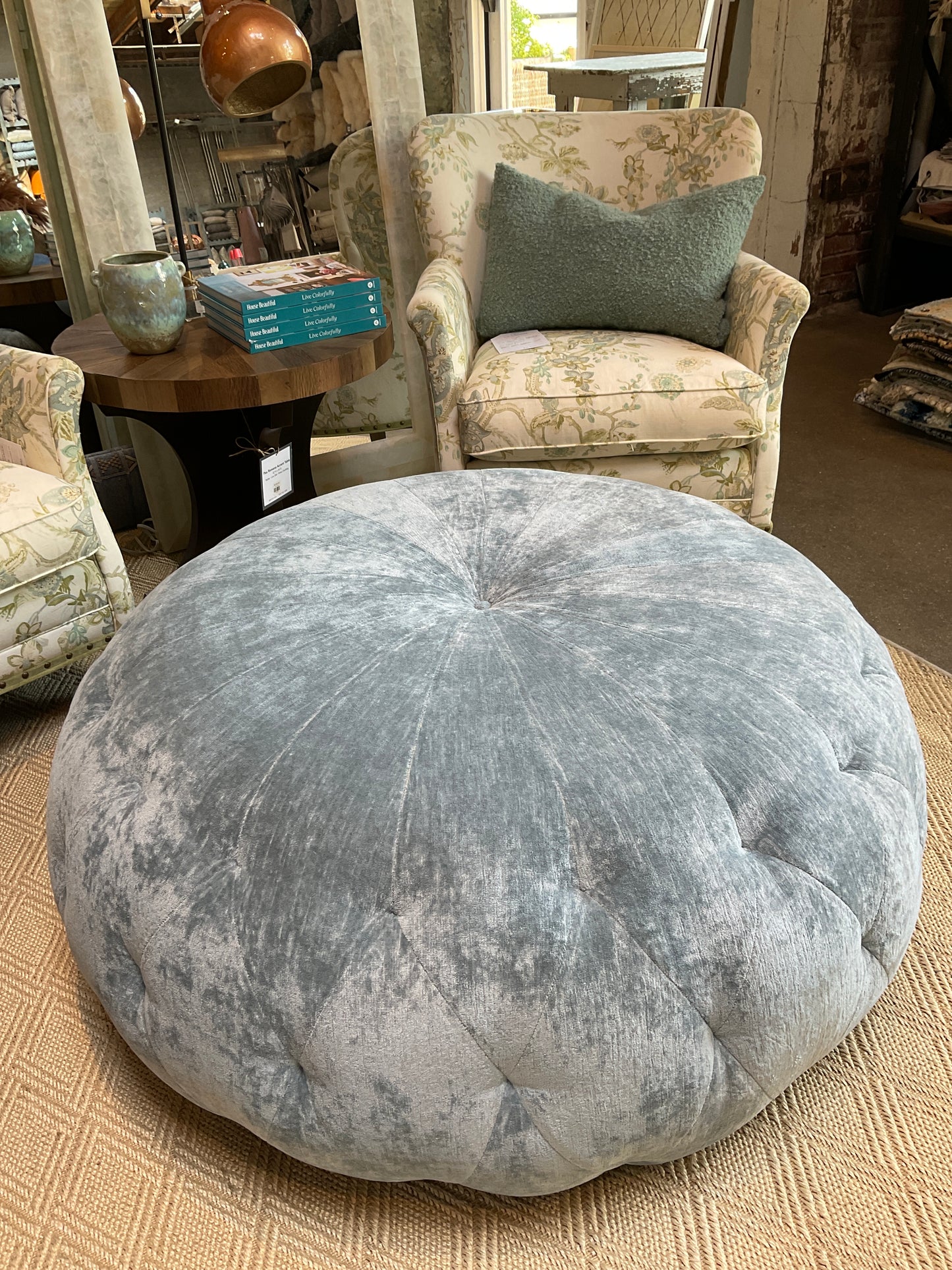 Pouf 43" - JD Velluto Cloud