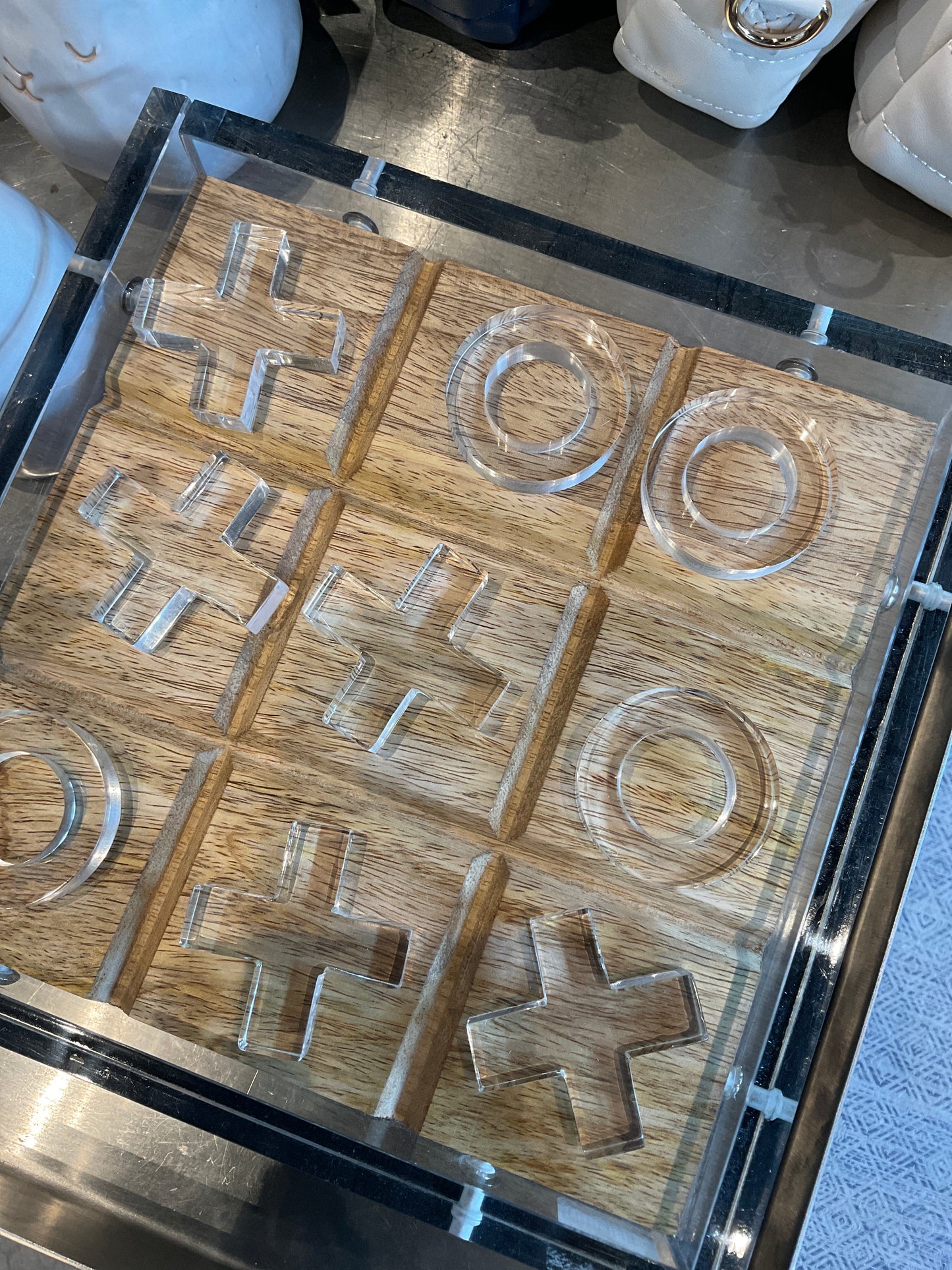 Lucite Tic Tac Toe