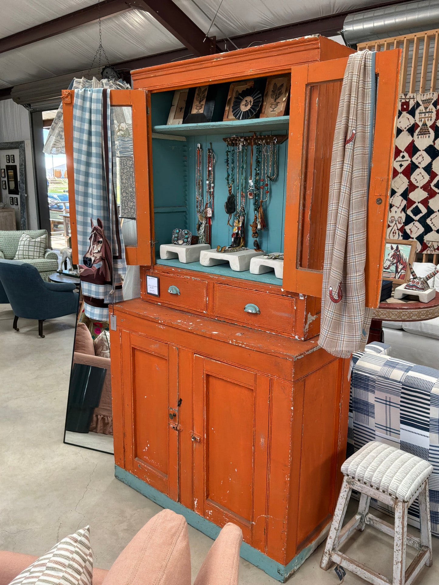 Orange Cabinet