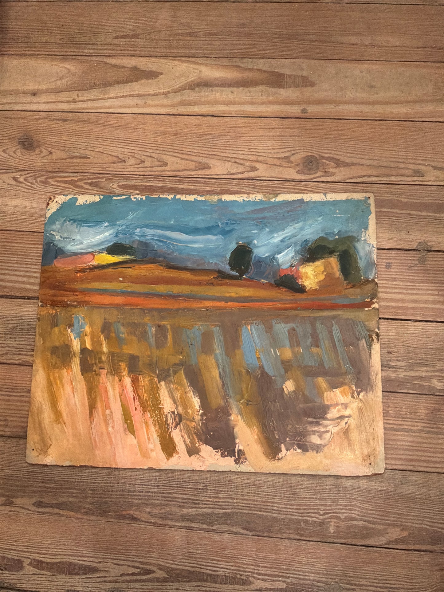 French Original Landscape Painting