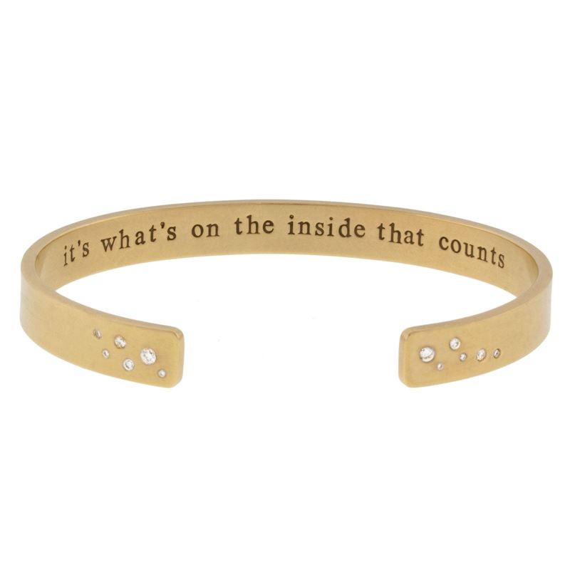 It's What's On The Inside That Counts Cuff