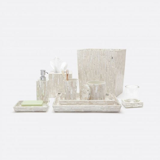 Cortona Silver Bathroom Accessories