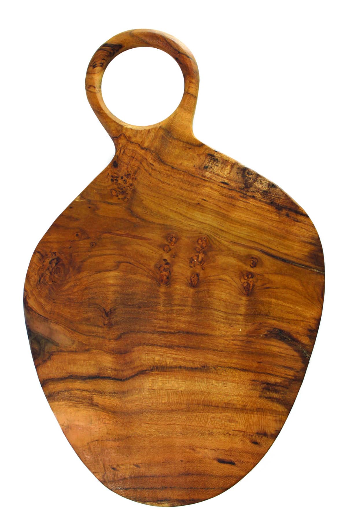 Teak Oval Board with Handle