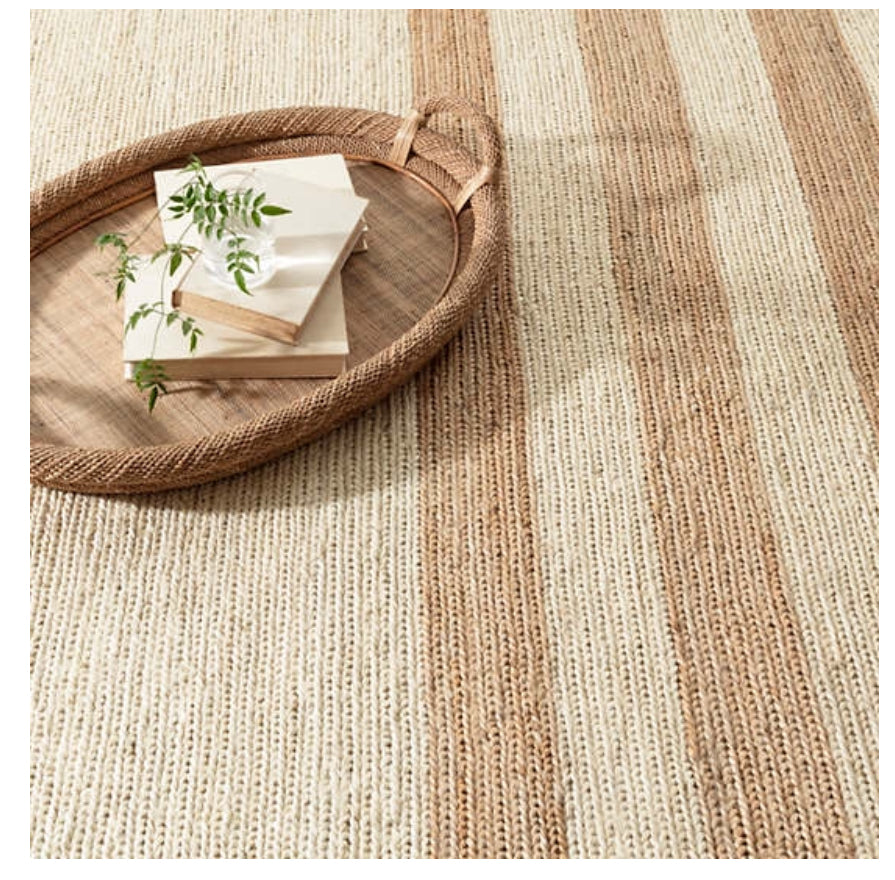 Ipswich Natural Woven Jute Rug