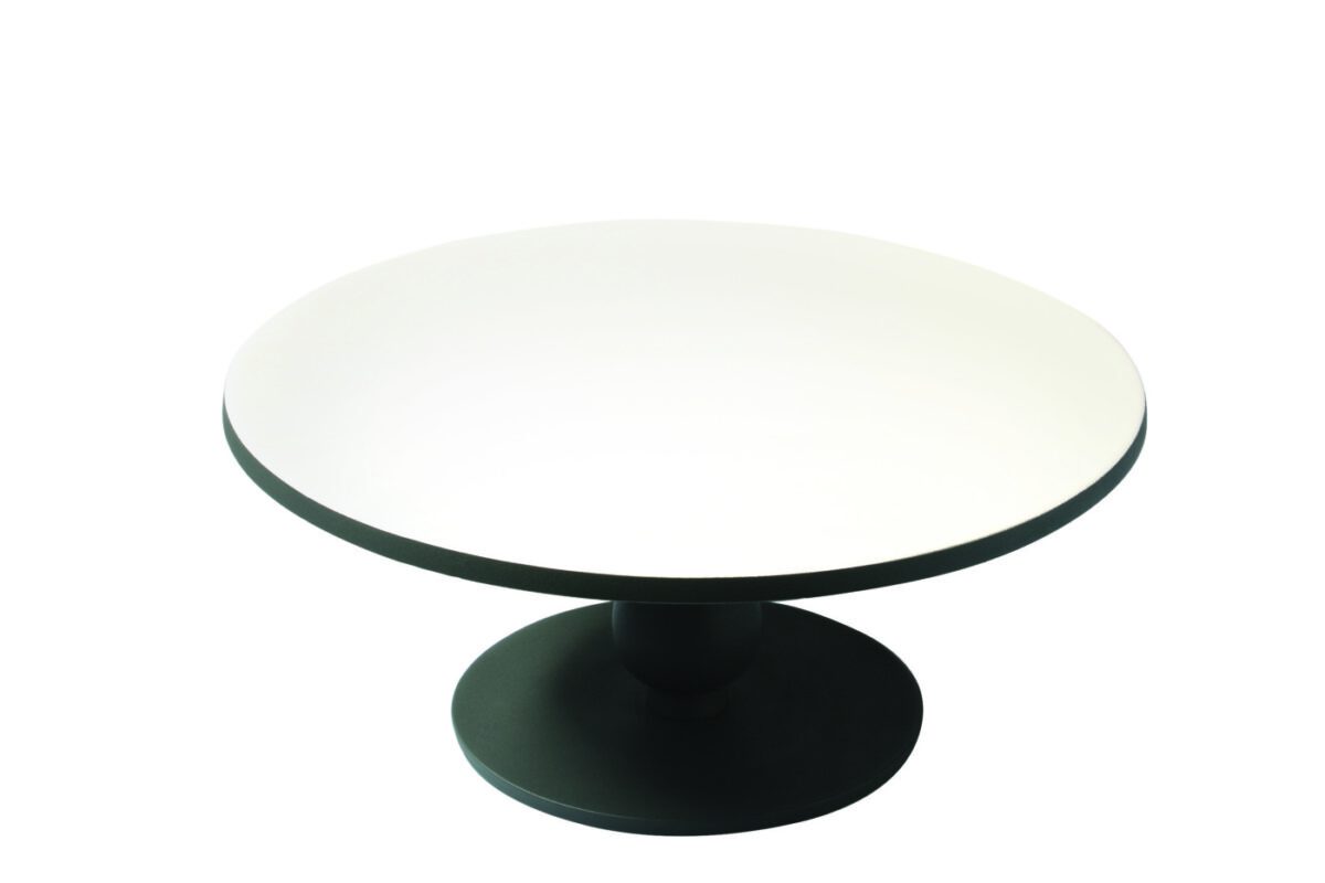 Aluminum & Enamel Cake Stand