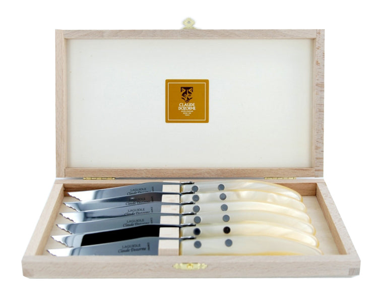 Claude Dozorme Steak Knives Set/6