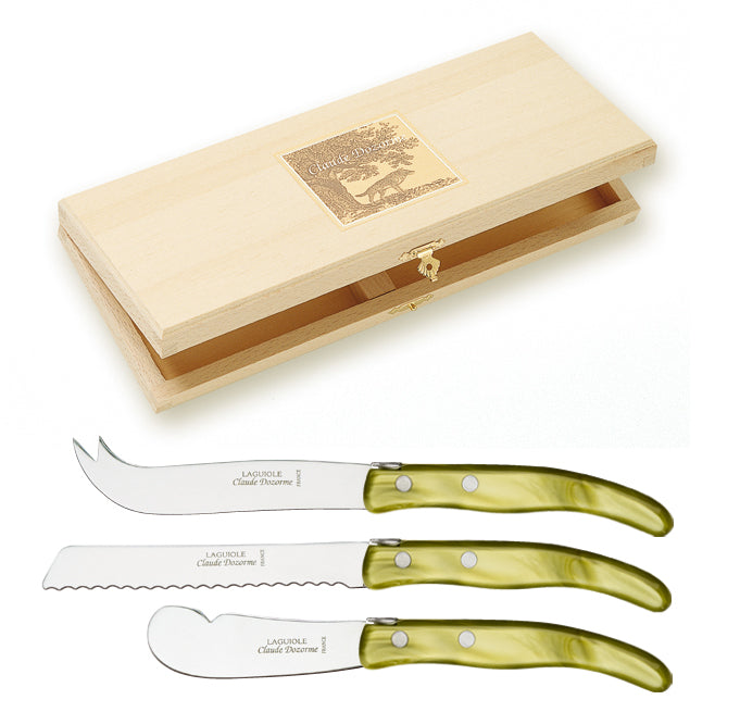 Claude Dozorme 3 Piece Breakfast Set