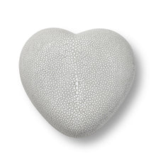 Load image into Gallery viewer, AERIN Shagreen Heart Box
