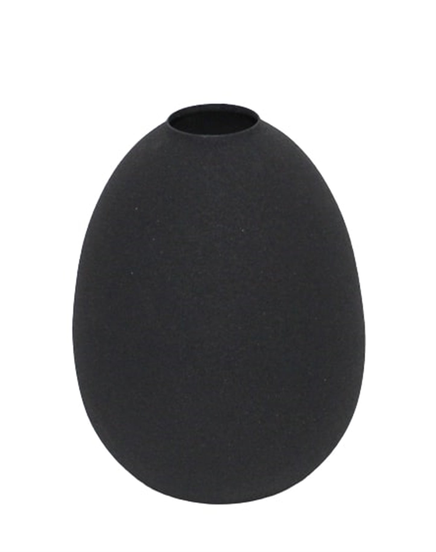 Black Iron Vase