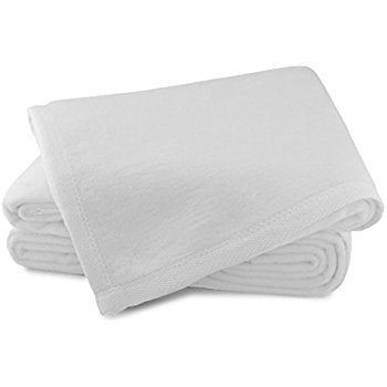 Sferra White King Blanket