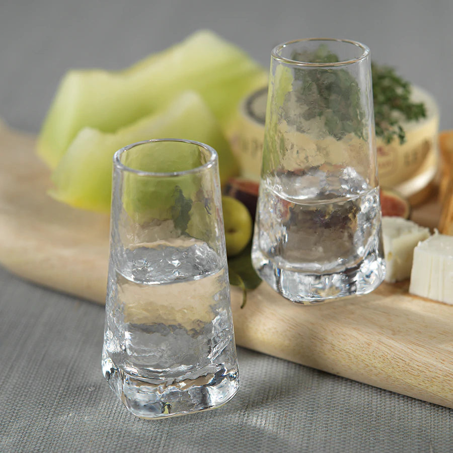 Kallos Hammered Glass