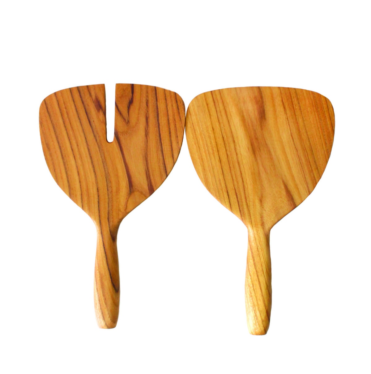 Teak Wide Serving Set