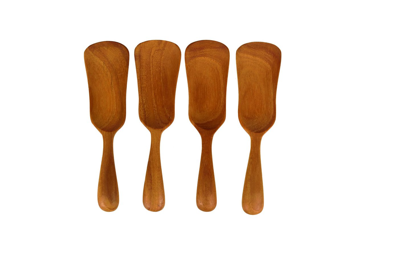 Teak Paddle Scoops