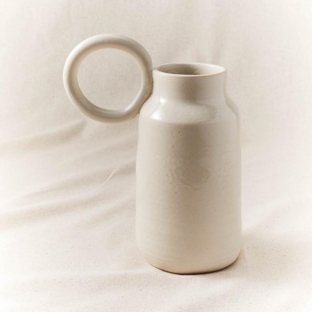 Olivia Round Handled Pitcher