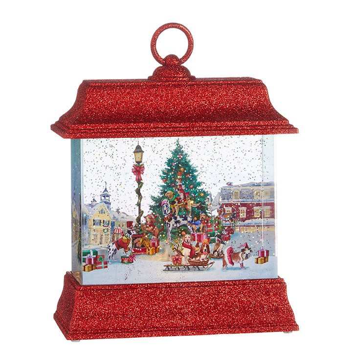 Dogs of Christmas Water Lantern