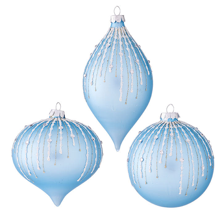 Glitter Pattern Ornament