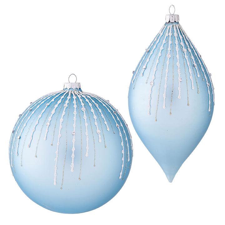 Glitter Pattern Ornament