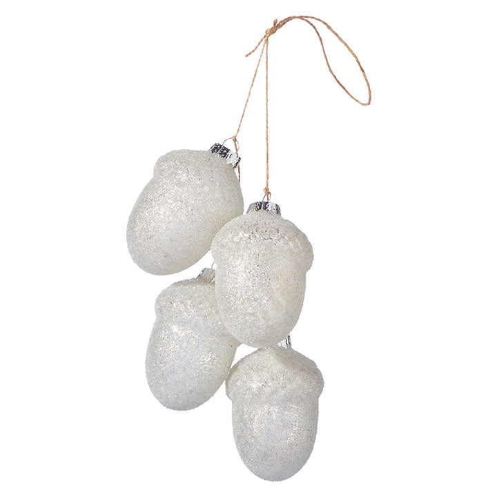 Glitter Acorn Ornament