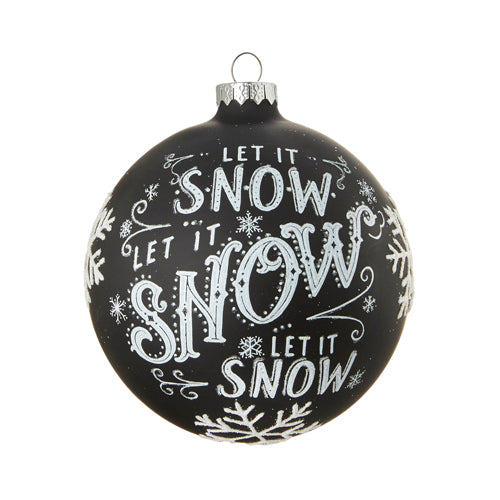 Let It Snow Ornament