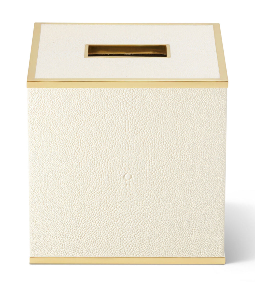 Classic Shagreen Tissue Box Cover